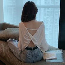 露背百搭显瘦t恤夏季搭配的阔腿裤1