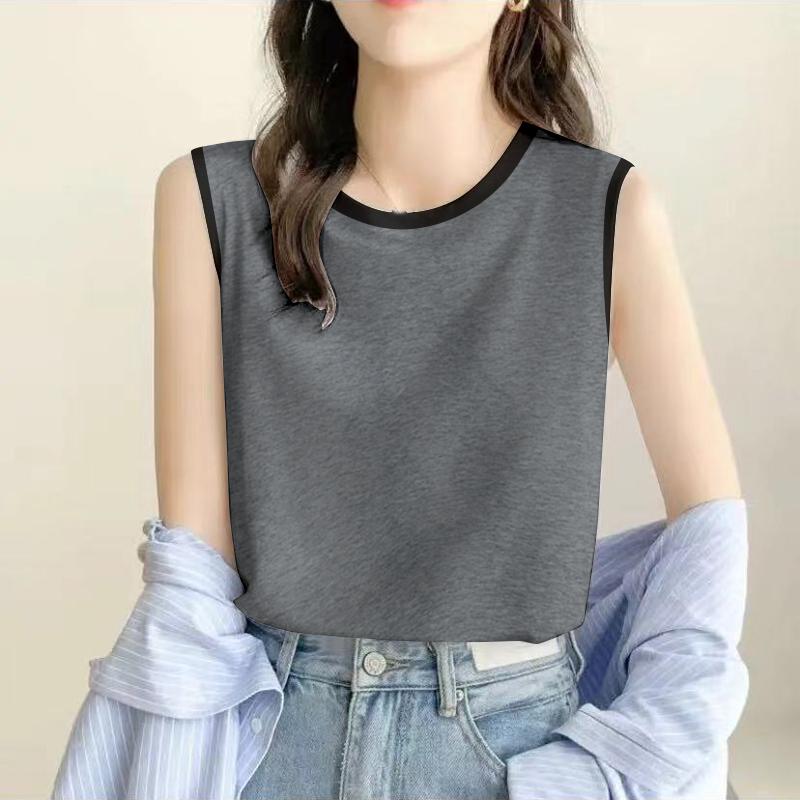 纯棉宽松吊带背心女春夏季新款