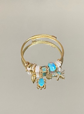 潘家跨境爆款小众轻奢海洋风贝壳星星手镯精致设计感夏日度假手链