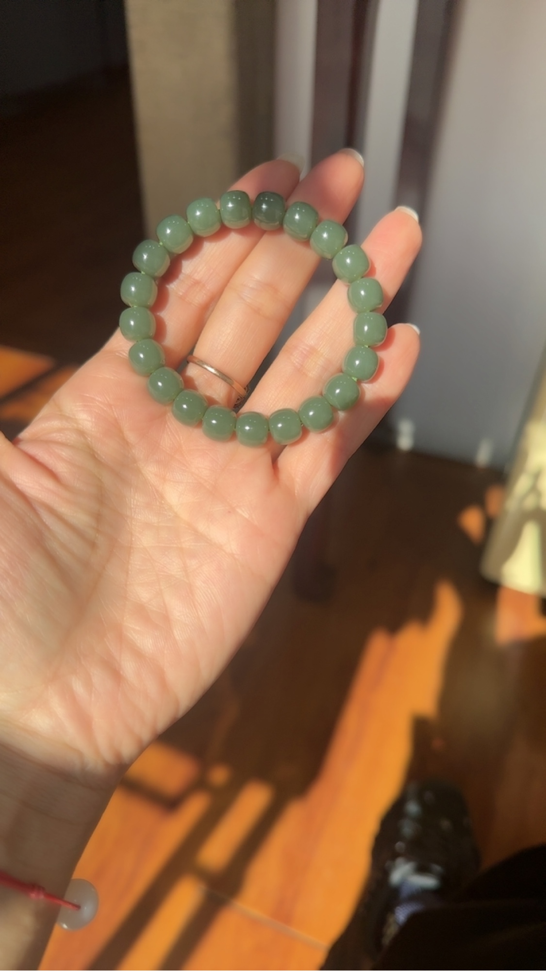 新疆和田玉籽料沙枣青