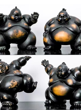 太田家树脂公仔室内装饰摆件