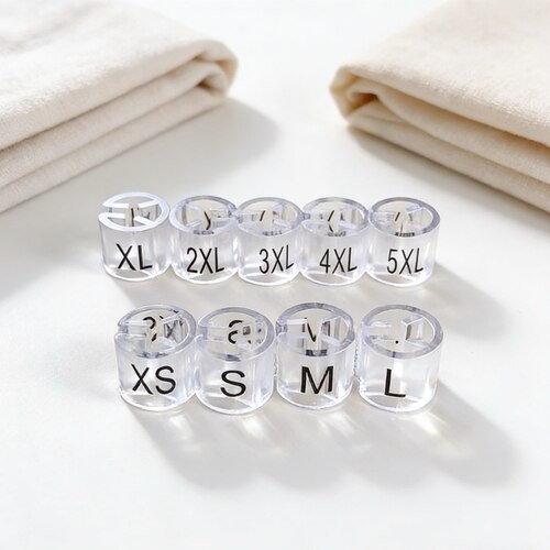 透明尺码扣双面印XXS-6XL码覆盖