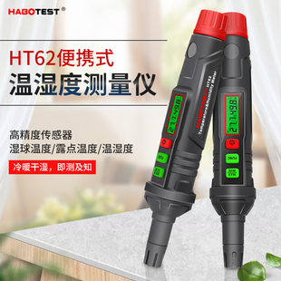 华博HT62工业环境温湿度计露点仪大棚温度计实验室高精度温湿度测