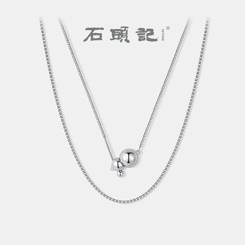 万能针式链可穿珠项链