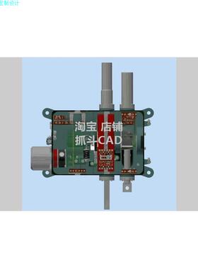 ZD6型电动转辙机全图铁路道岔转换设备图纸3D模型CAD设备sw4695
