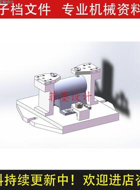 套筒座夹具设计钻M6工艺计算SW16版三维模型CAD图纸说明书C24839
