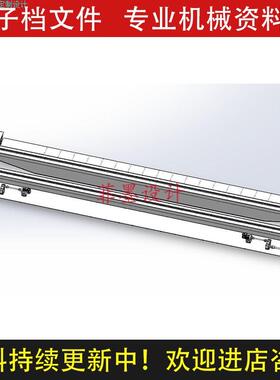 30t桥式起重机桥架部分SolidWorks16三维模型工程图纸说明C22627