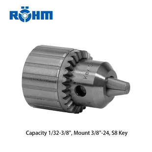德国罗姆艾田进口Roehm原装快速夹头气动加强高精密三爪夹头