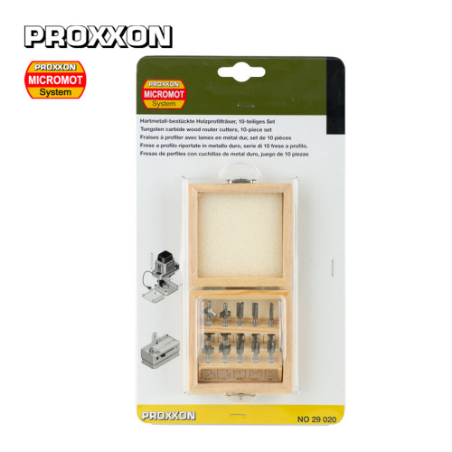 10件套木工铣刀组德国PROXXON