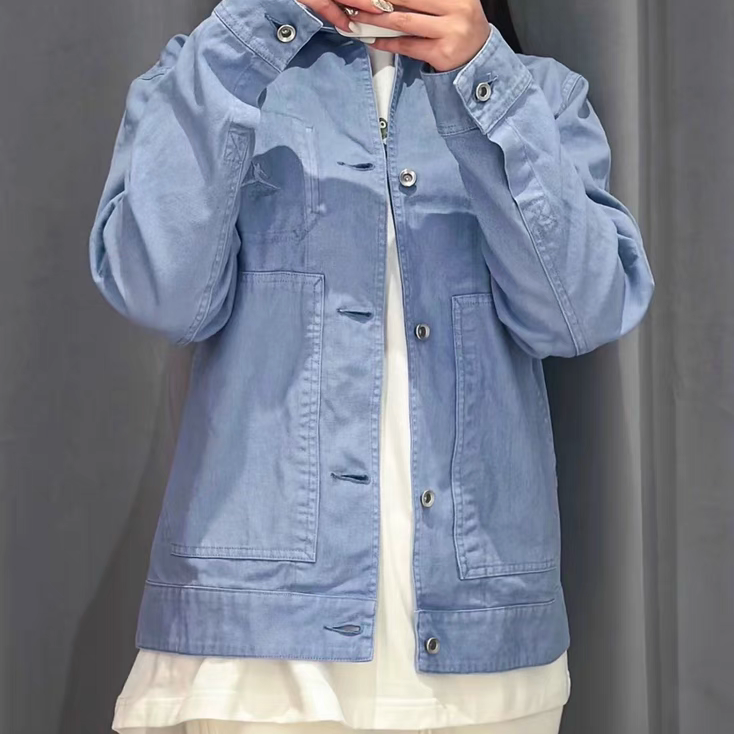 Nike 耐克Jordan 春款复古机能风外套工装翻领休闲夹克FN4528-436