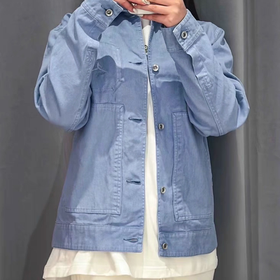 Nike 耐克Jordan 春款复古机能风外套工装翻领休闲夹克FN4528-436