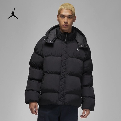 Nike/耐克男装冬季新款 JORDAN 运动连帽保暖棉服外套 DQ8105-010