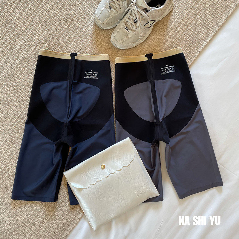 日本正品夏季三五分鲨鱼裤提臀无痕芭比裤运动瑜伽骑行安全短裤薄