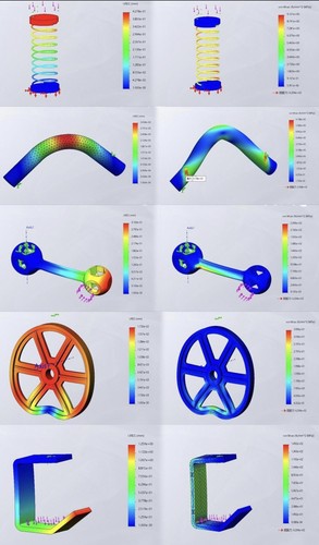 个人SolidWorks画机械设计sw出图creo做夹具cad制图纸ug三维建模