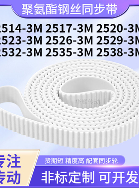 同步皮带钢丝现货173M25203M25233M252625292532253525383M同步带