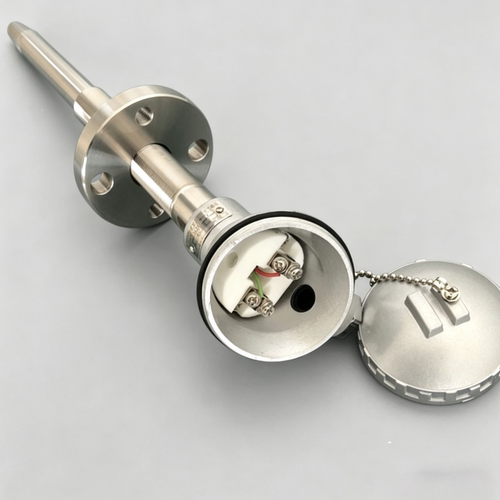 WRFT221G/FL法兰式密炼机热电偶J型0-200℃两线制L=300MM M24*1.5