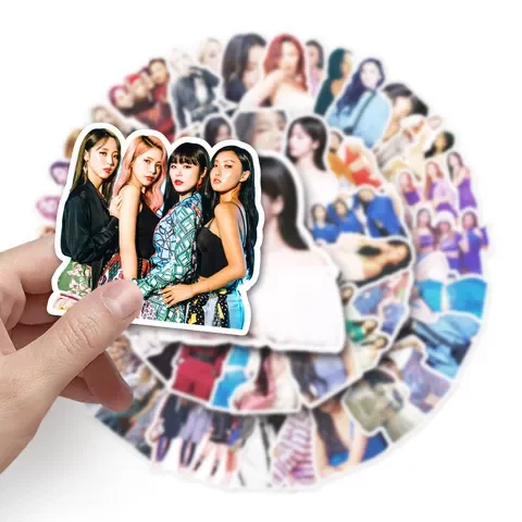 笔记本电脑diy行李箱贴纸潮流mamamoo50防水装饰旅行箱创意张