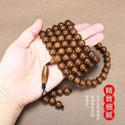 正宗精品六道木手串老料念珠108颗天然九道木降龙木2.0佛珠手链