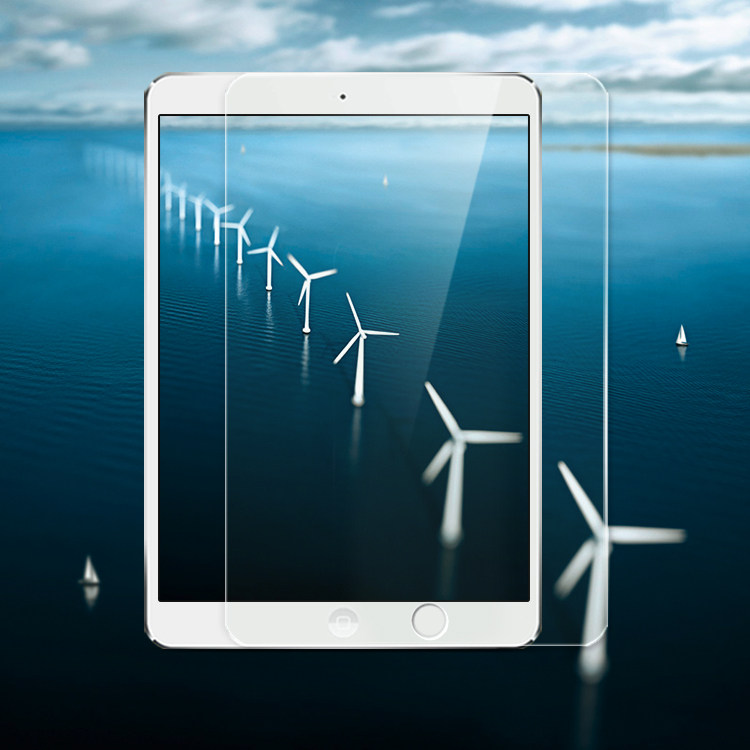 全屏透明ipadair32钢化玻璃膜pro110.5寸mini54新款9.7 10.2 12.