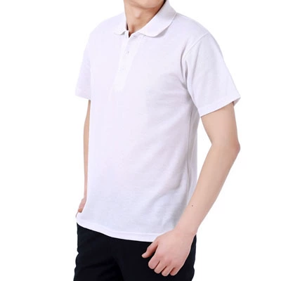 Летняя футболка polo для работы подходит для мужчин и женщин, короткий рукав, делается под заказ