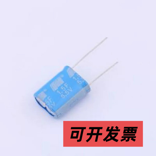 FH5R5Z155M-N0820PA 超级电容器 1.5F ±20% 5.5V 插件,P=12mm