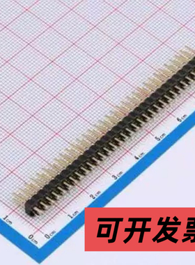 X6521WV-2x32H-C60D30 排针 2x32P 间距:2.54mm 方针 插件,P=2.54