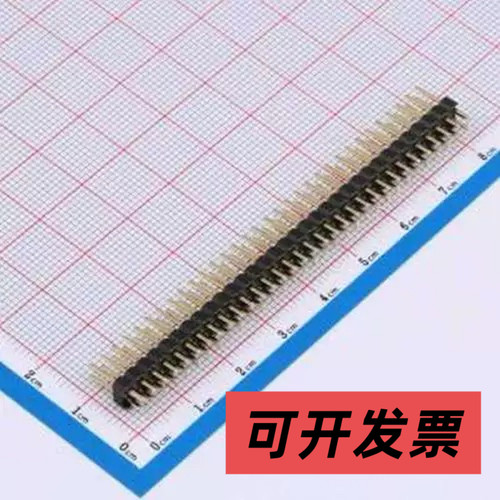 X6521WV-2x32H-C60D30 排针 2x32P 间距:2.54mm 方针 插件,P=2.54