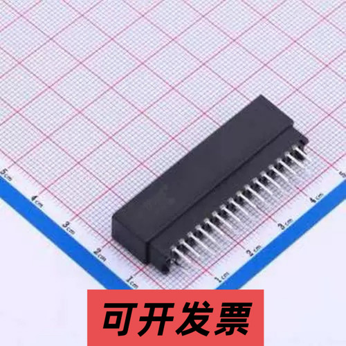 ED32BGFBK 金手指连接器 2.54mm P数:32P 插件,P=2.54mm