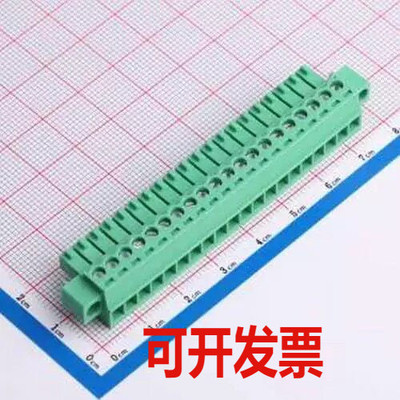 MX15EDGKM-3.5-20P-GN01-Cu-Y-A 插拔式接线端子 3.5mm 1x20P 排