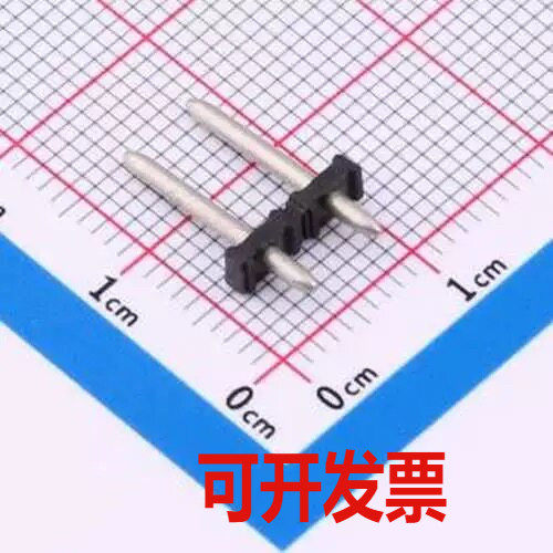 971-SLR-THR-1.3/02 排针 1x2P 间距:5mm 圆针 直插 插件P=5mm