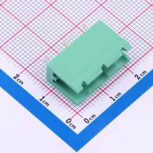 MX2EDGV-7.62-03P-GN01-Cu-A 插拔式接线端子 1x3P 7.62mm 排数:1