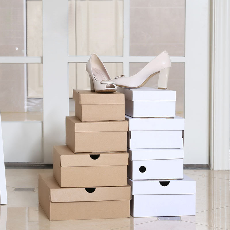 翻盖鞋盒加厚打包快递童鞋长靴收纳盒防尘折叠纸盒收纳神器可印刷,收纳整理,其他收纳盒,淘宝优惠券,粉丝福利购,淘宝优惠卷