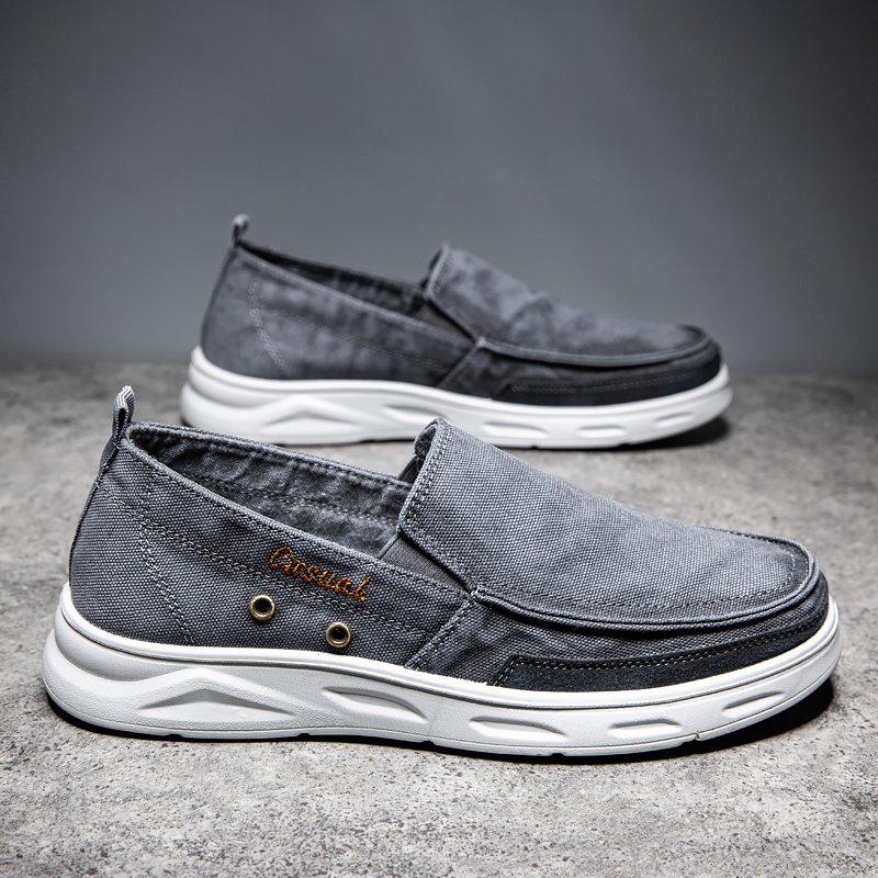 男士休闲布鞋2025新款软底超轻
