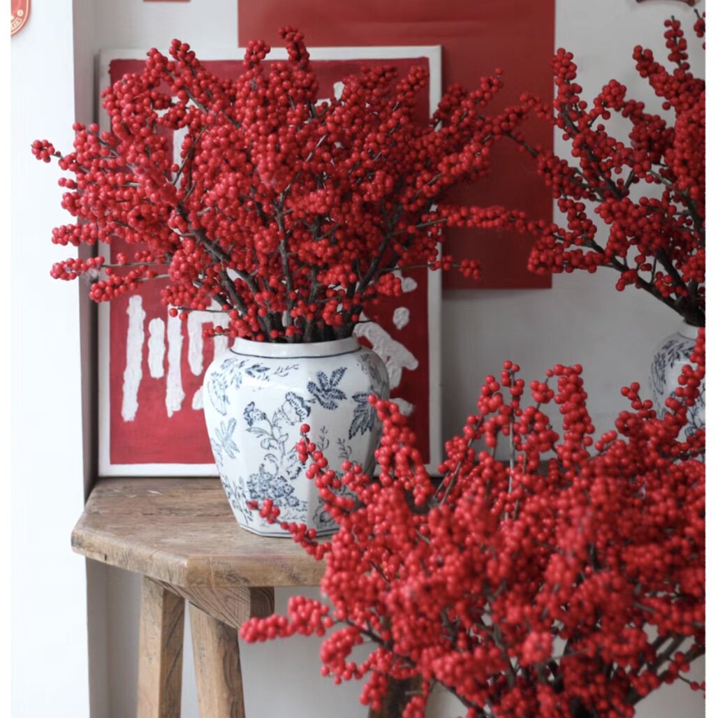 精品北美冬青年宵花鲜切枝水培植物鲜花红果水养室内花卉真花,鲜花速递/花卉仿真/绿植园艺,花材,淘宝优惠券,粉丝福利购,淘宝优惠卷