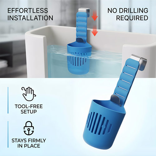 跨境爆款Toilet Tank Cleaning Tablet Holder马桶水箱清洁片支架