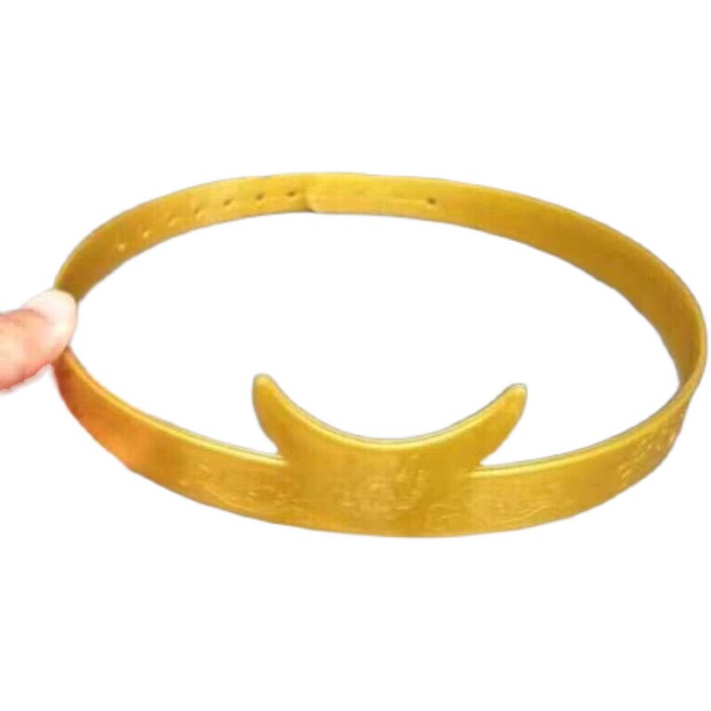孙悟空紧箍咒金色头箍金箍咒成人儿童头箍头饰调节西游记头饰塑料