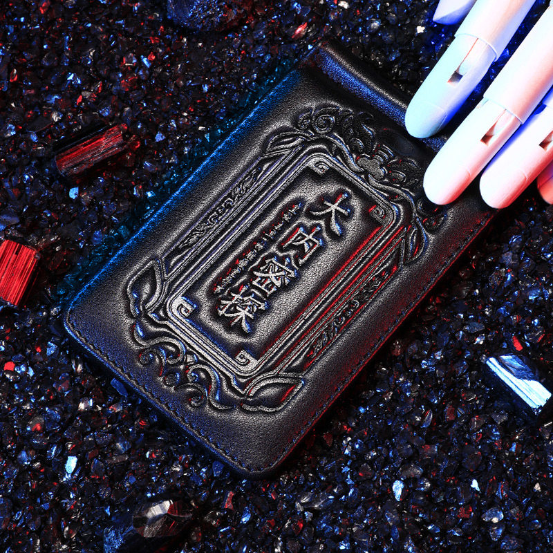 大内密探驾驶证皮套个性创意男真皮一体网红驾照本保护套卡包令牌