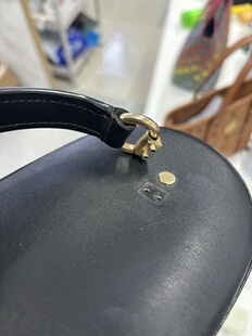 蔻驰老花盒子包手柄脱落维修 包包修复