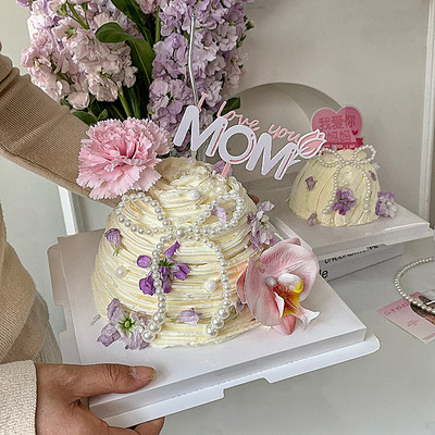 母亲节蛋糕装饰装扮mom插件