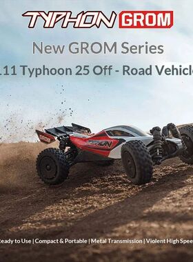 ARRMA ARA2106 1/18 Small Typhoon 2S Simulation Remote Contro