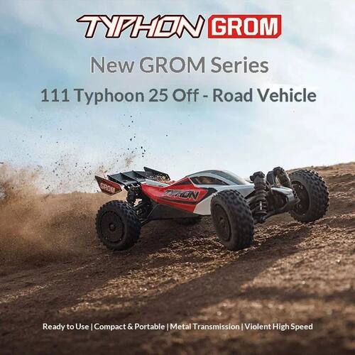 ARRMA ARA2106 1/18 Small Typhoon 2S Simulation Remote Contro