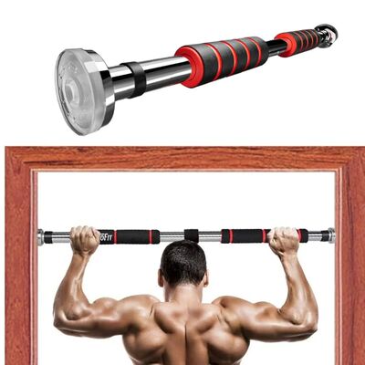 Telescopic Doorway Pull Up Bar Non-Slip Chin-Up Fitness Equi