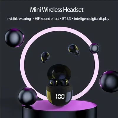 SK18 TWS Waterproof Binaural Stereo Wireless Earphones, Spor