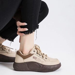 Large Size Spring Autumn Fashion New Thick Soled Height Incr