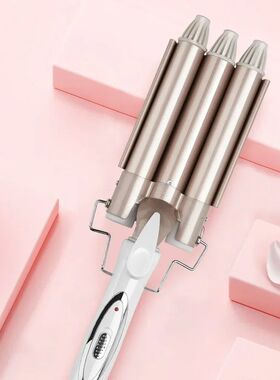 Electric Hair Curler Styling Three Tube Curling Triple Barre