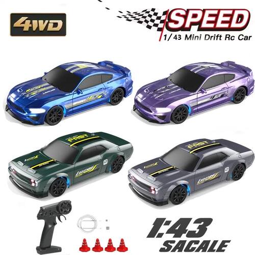 1:43 4WD RC Drift Car 2.4G high-speed with four-wheel drive