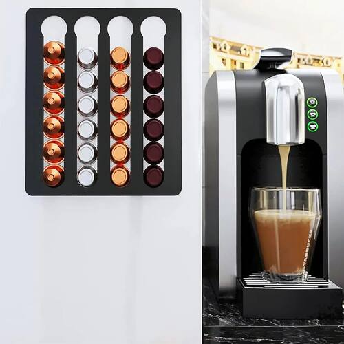 Coffee Capsule Rack Coffee Pod Holder Suitable for 20 Metal