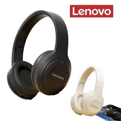 Lenovo Original Bluetooth Earphones Over-ear Foldable Comput