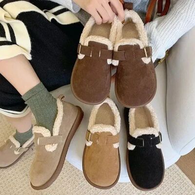 Shoes Woman Flats Round Toe Casual Female Sneakers Slip-on L