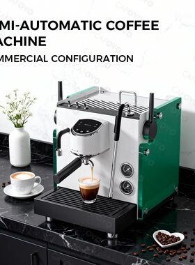 CAFOVO E137 9Bar Semi-Auto Coffee Machine Rotary Pump Dual-s